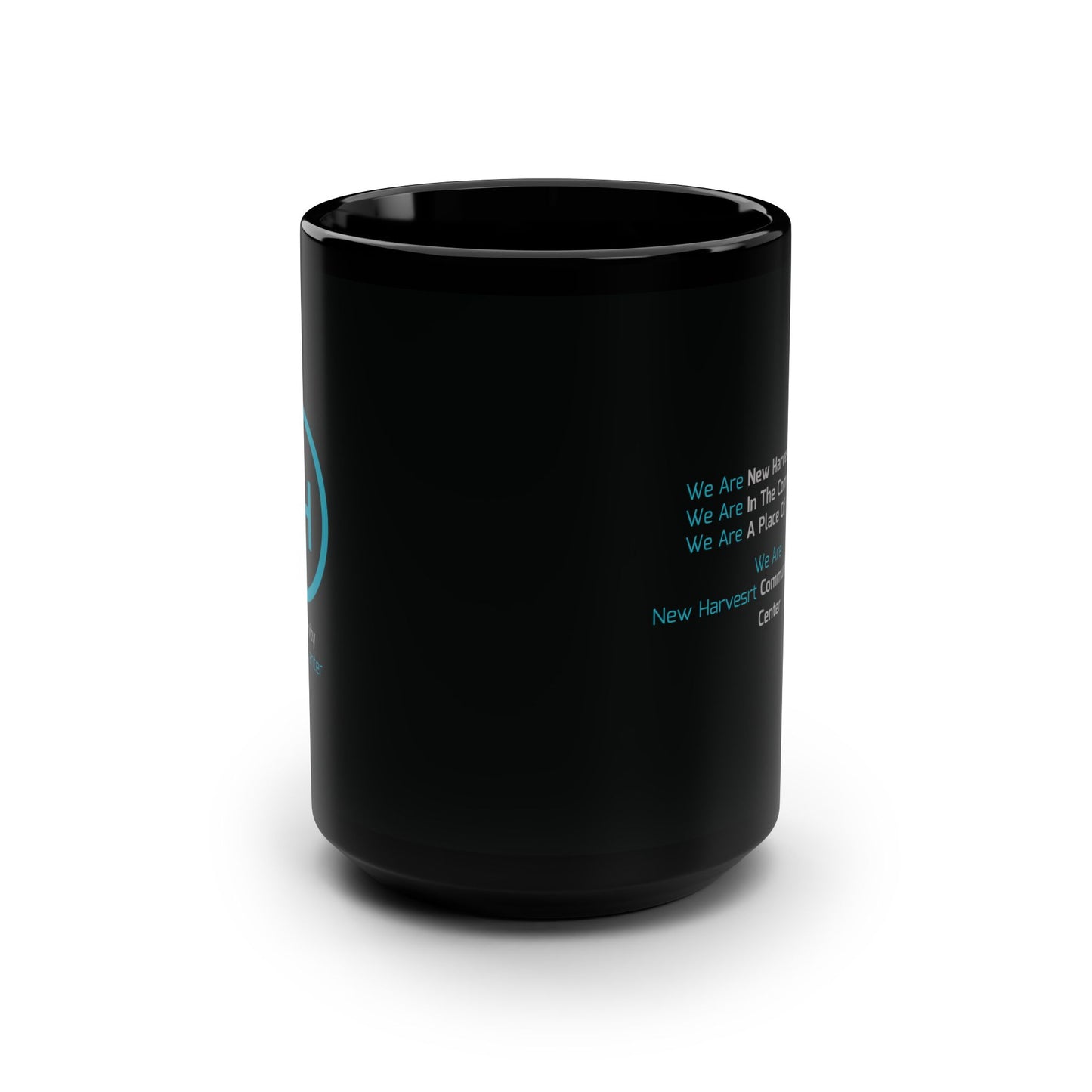 NH Black Mug, 15oz